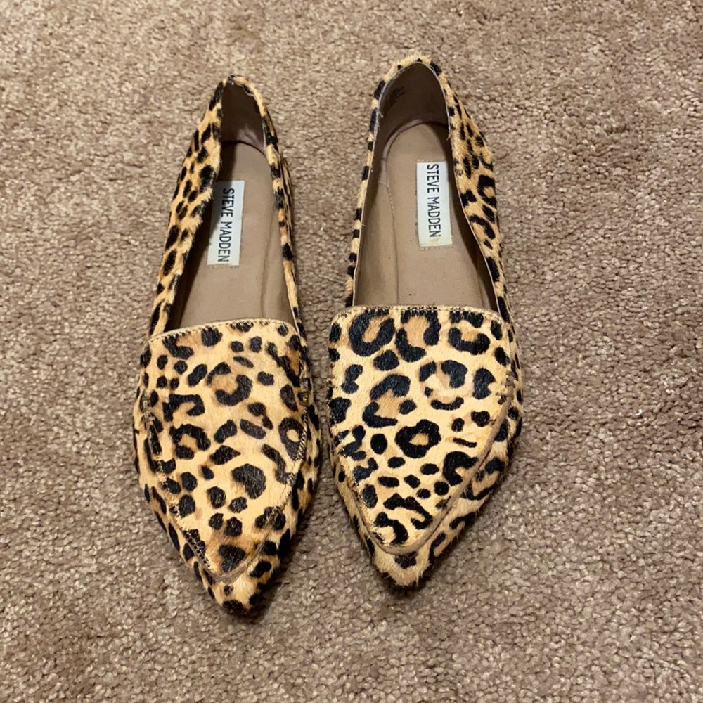 Cheetah Print Steve Madden Loafer